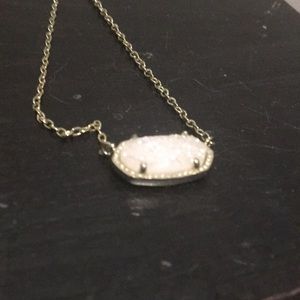 Iridescent drusy kendra scott necklace